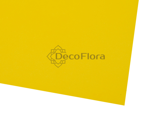 Фоамиран 60х70см 2мм желтый